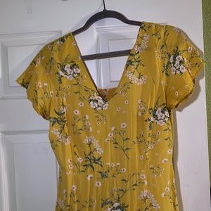 Yellow Summer Dress